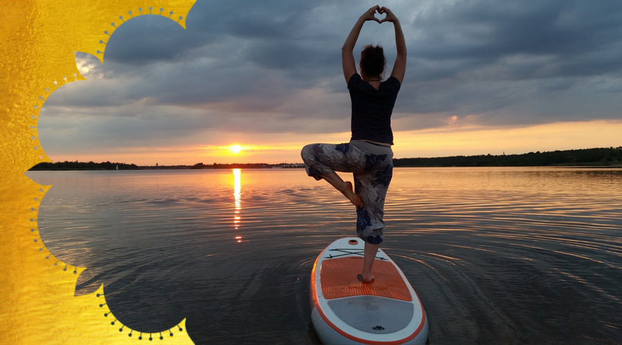 Team-Building - Yoga auf dem Stand up Paddle (SUP)