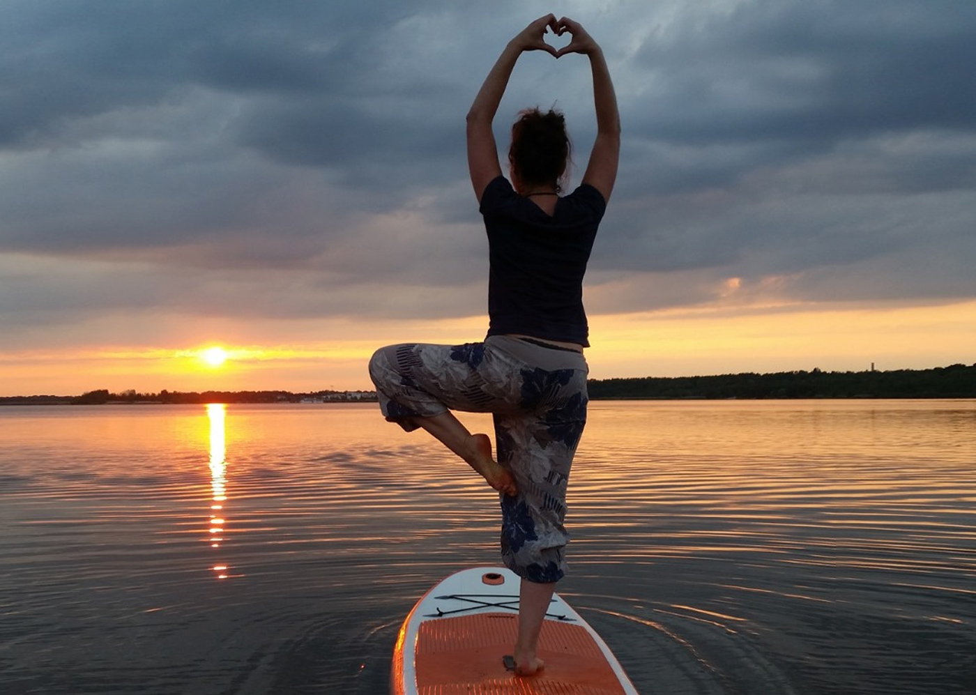 Yoga auf dem StandUpPaddle