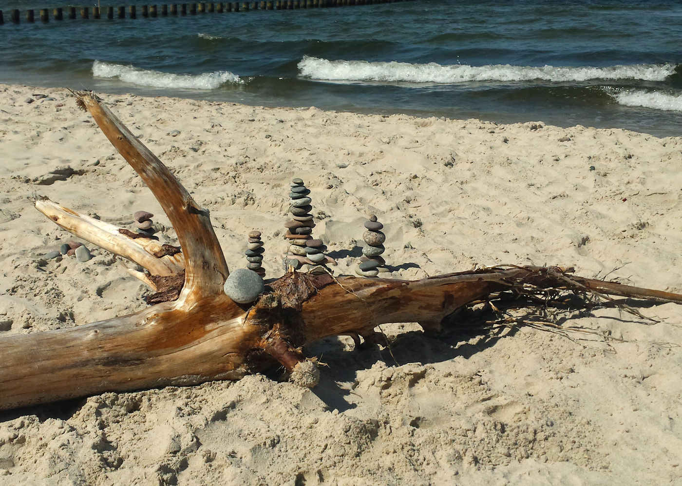 Ruhe und Idylle am Strand