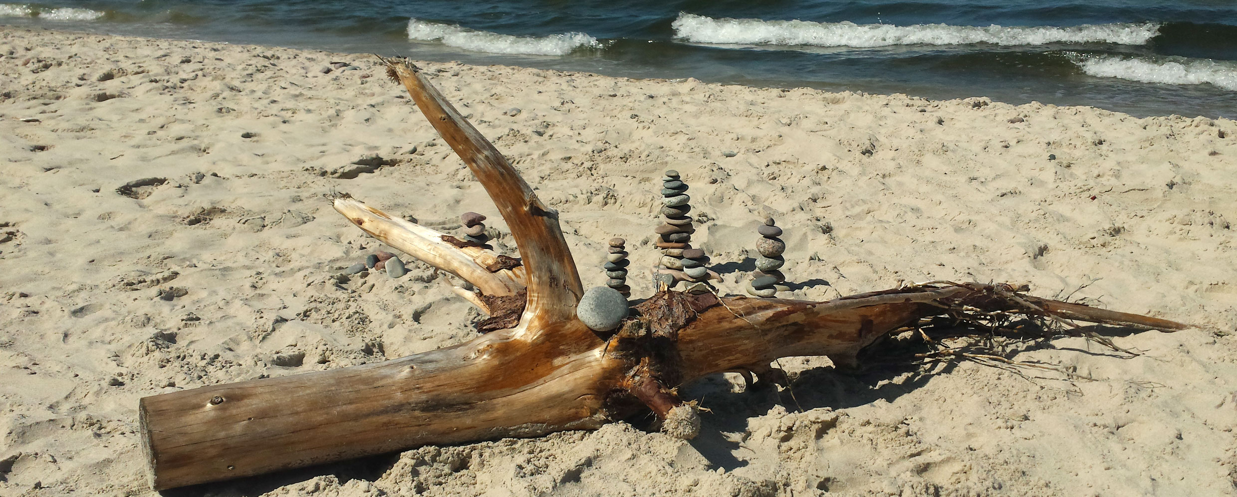 Ruhe und Idylle am Strand